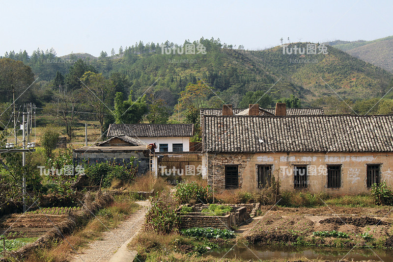 中国农村房屋，陇南