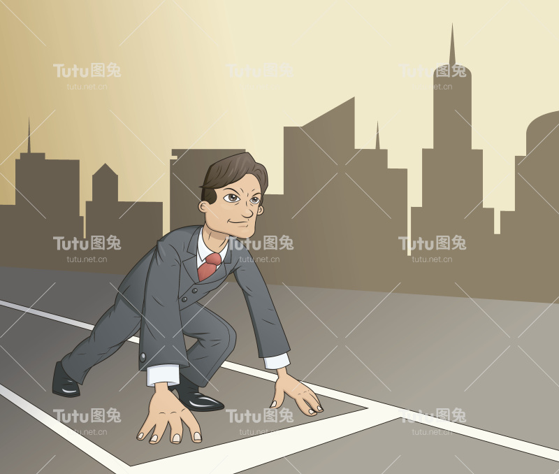 商人开始成功的赛跑4