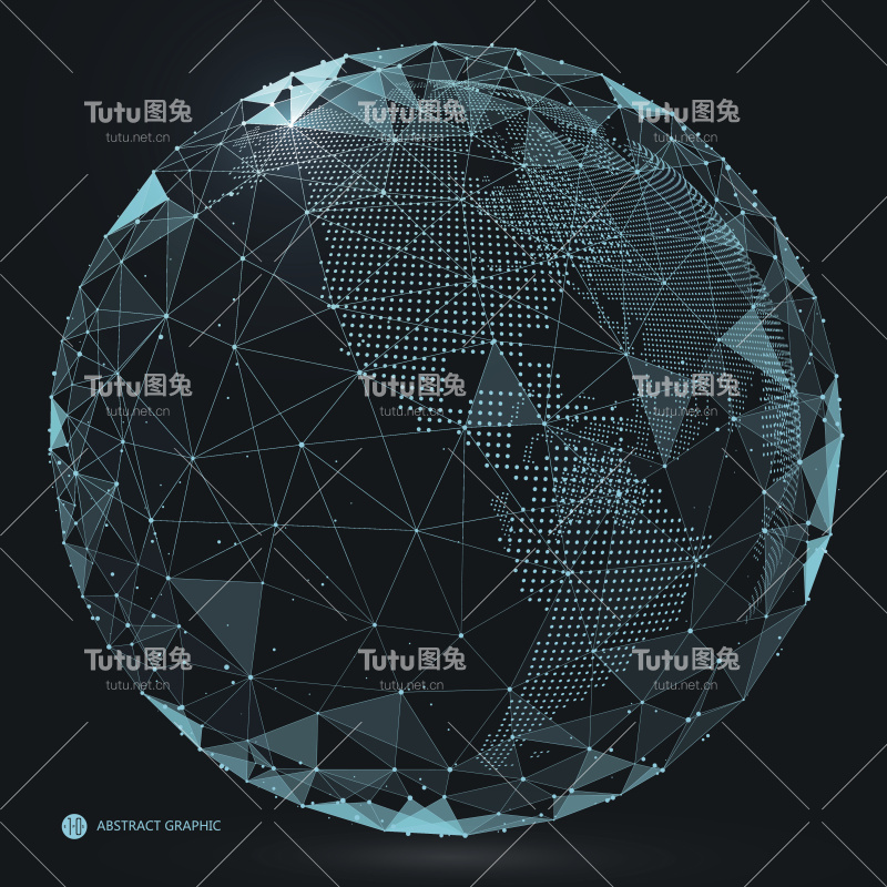 世界地图的点、线、组成，代表全局。