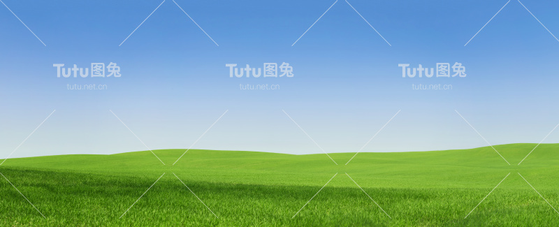 空旷的绿色区域，108mpix