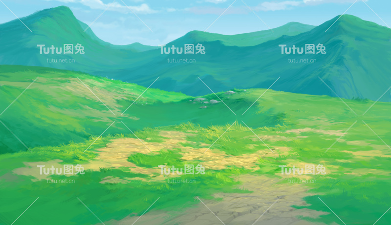 草地的背景