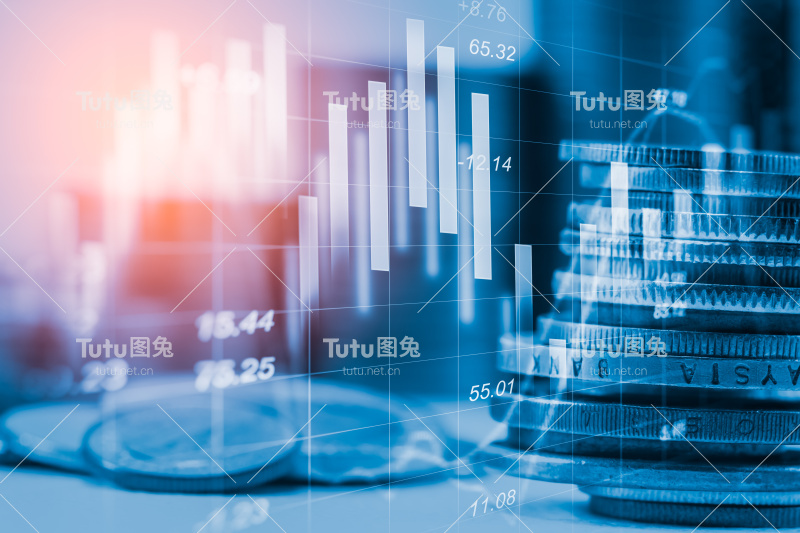 股票市场指标和金融数据从LED来看。双
