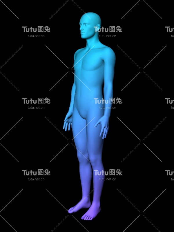 3 d的男性