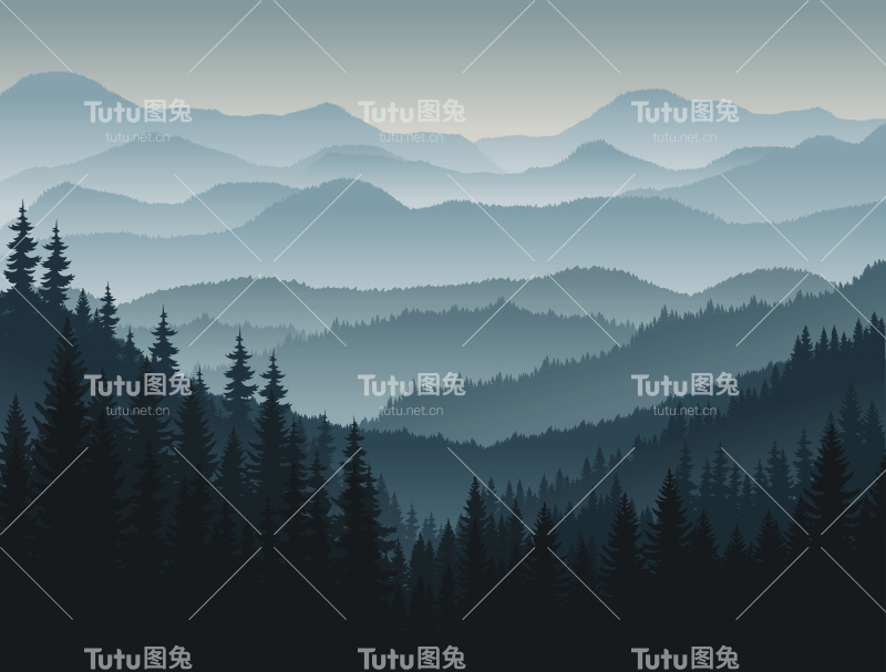 山上的向量晨