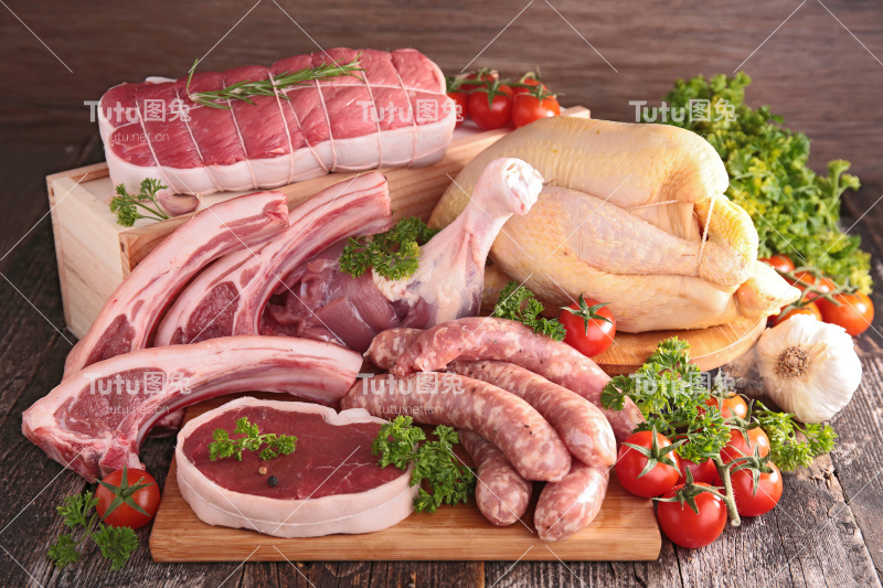 生的肉