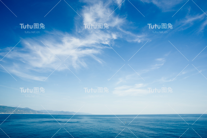 美丽,海景观
