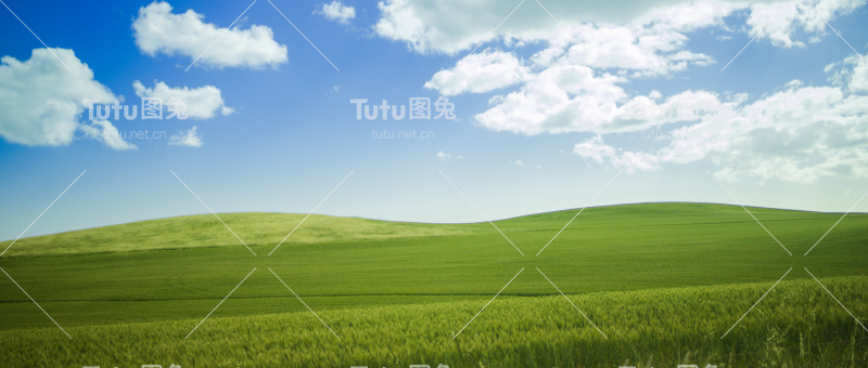 起伏的群山