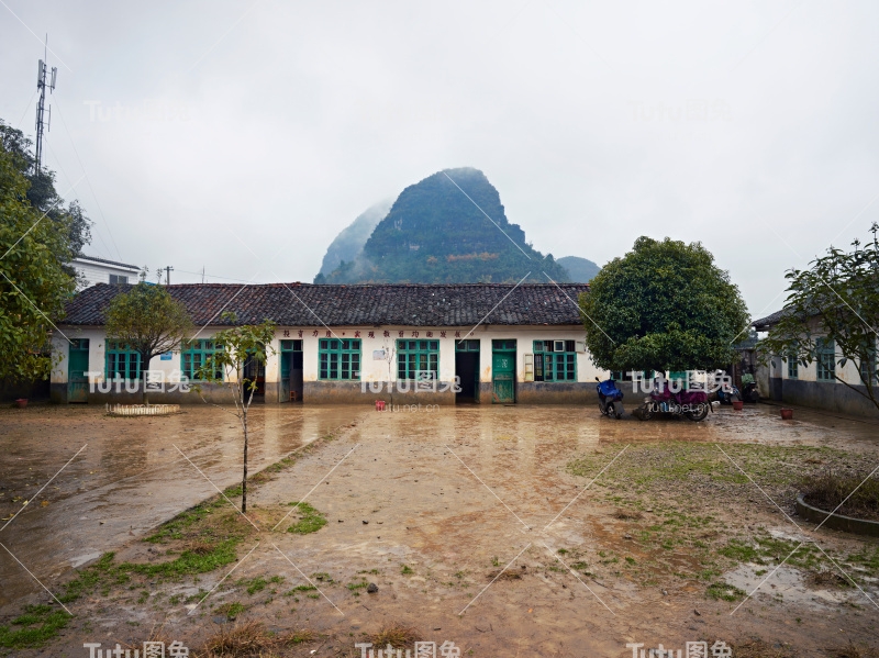 中国农村的小学