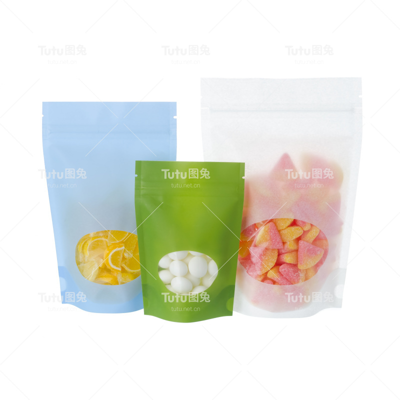 糖果bagson白色背景