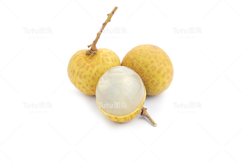 新鲜的龙眼