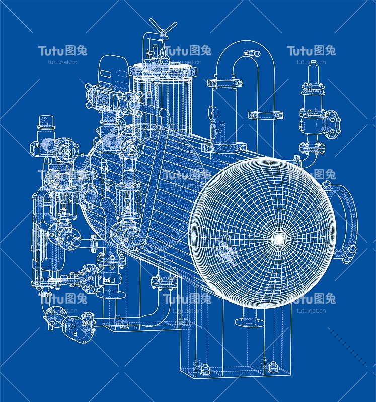 素描工业设备