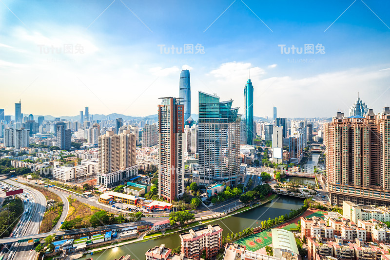 深圳天际线全景