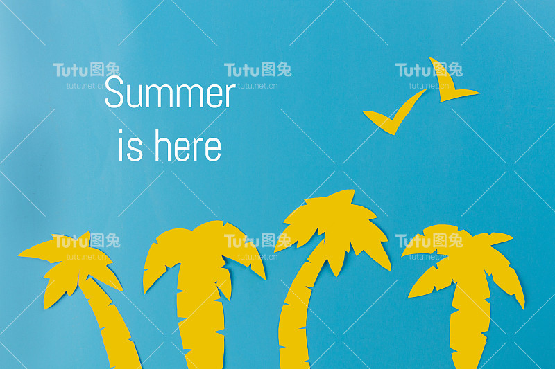 夏天概念形象