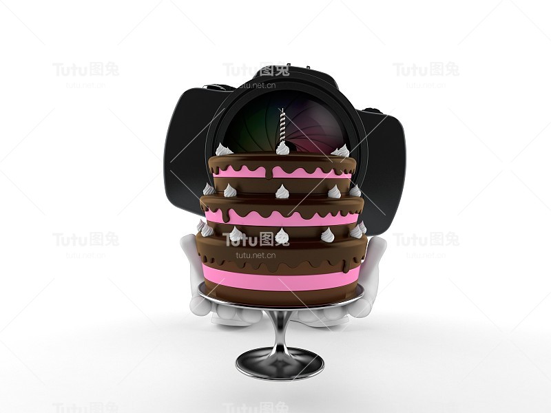 相机字符夹持饼