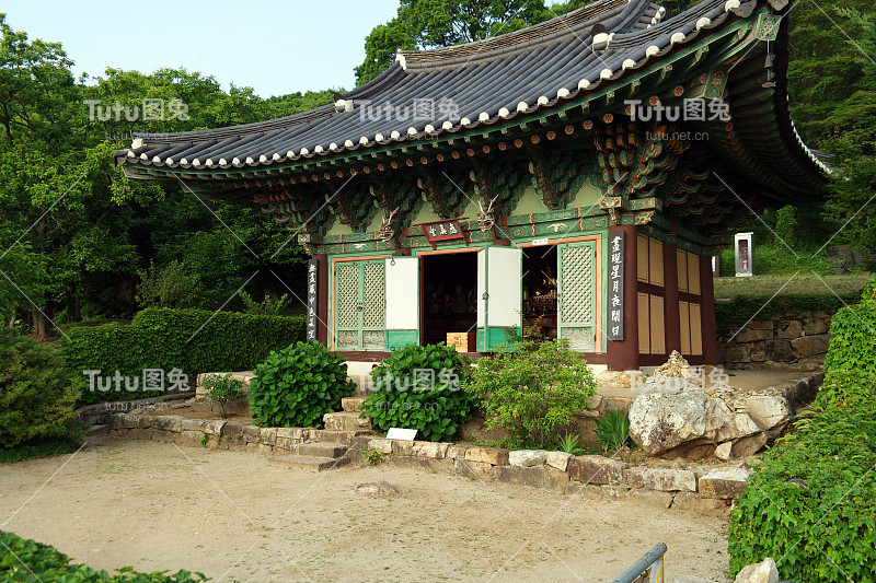 米黄沙佛寺，韩国