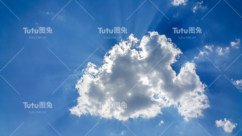 美丽的云彩背景