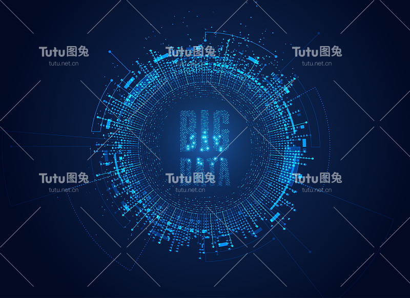 抽象科技概念背景