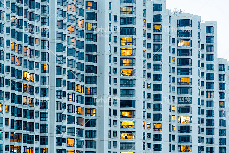 高密度居住在香港湾仔