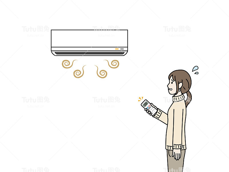妇女打开加热故障说明