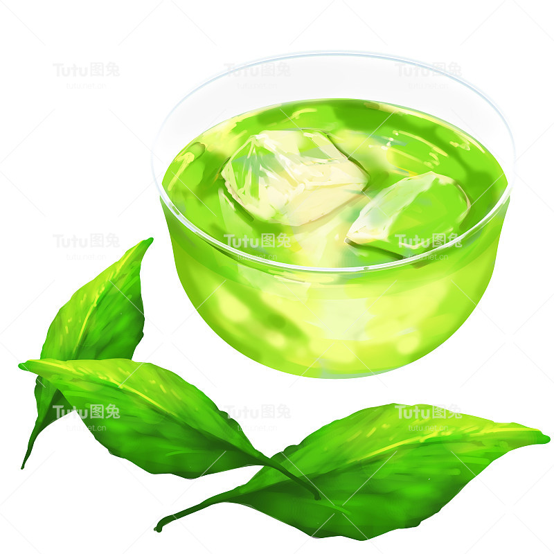 寒冷的日本茶
