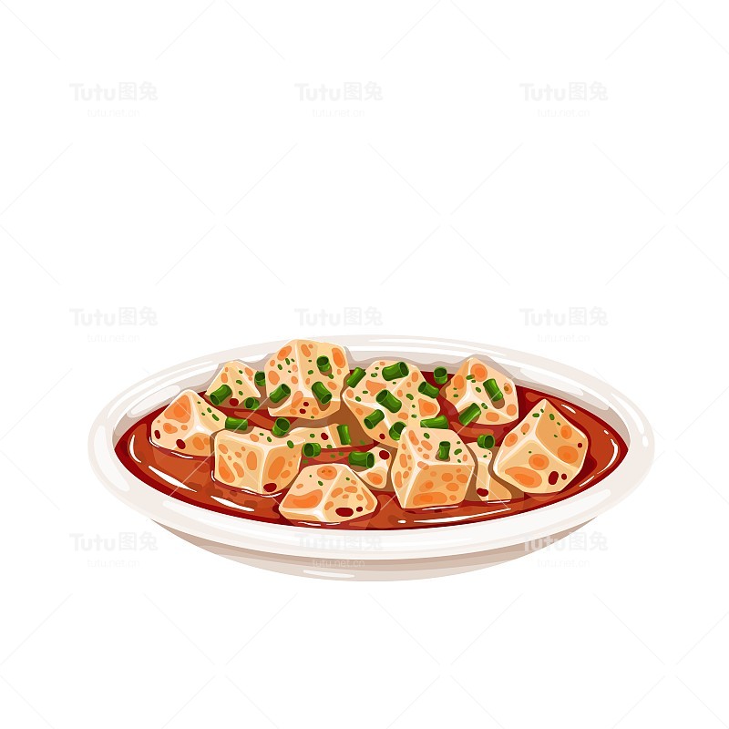 麻婆豆腐是中国美食的象征