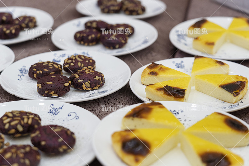 广东dum sum餐厅的特写