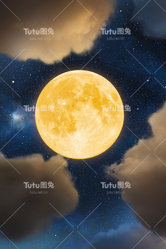 黄色的月亮