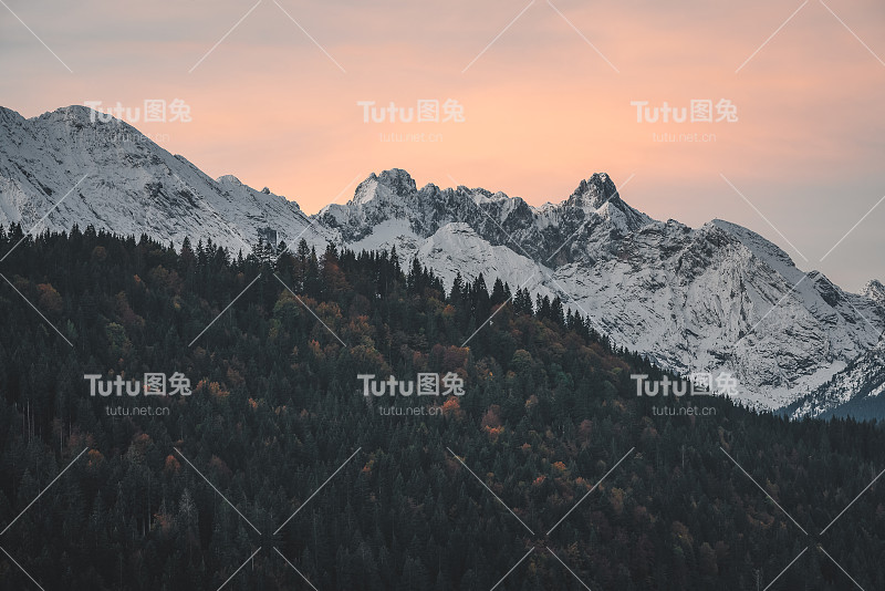 Alpspitze, garmis- partenkirchen, Bavaria，德国