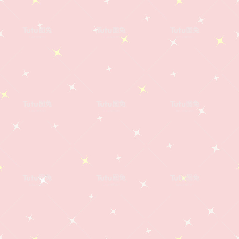节日背景，星星无缝图案。矢量插图。