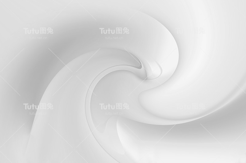 银色抽象曲线的背景。