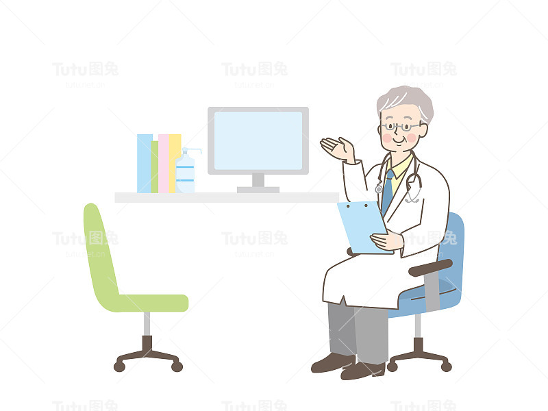 男性保健工作者载体插图