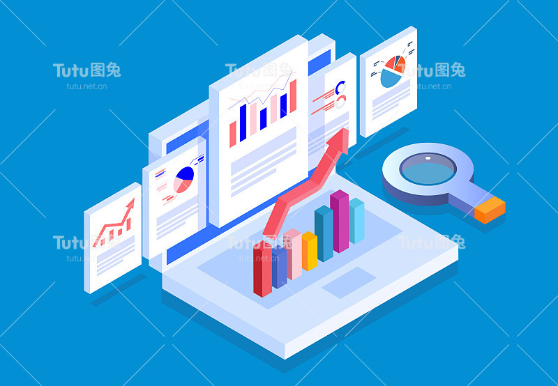 等距网页和业务数据报告