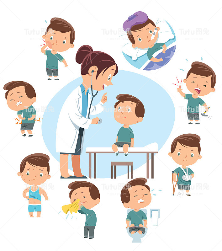 医生与儿童疾病