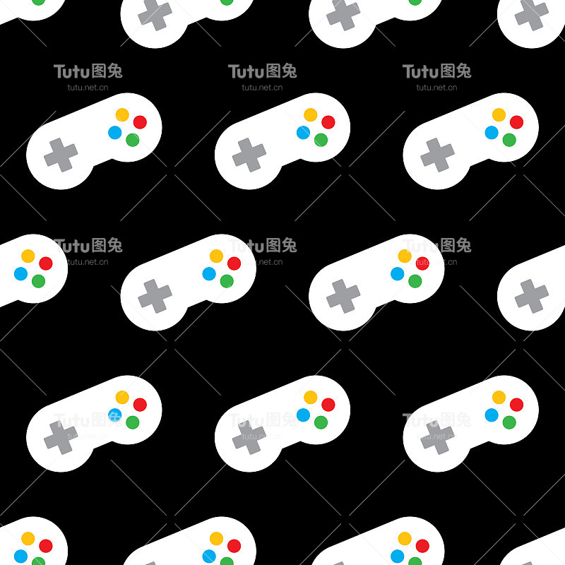 复古视频游戏控制器模式