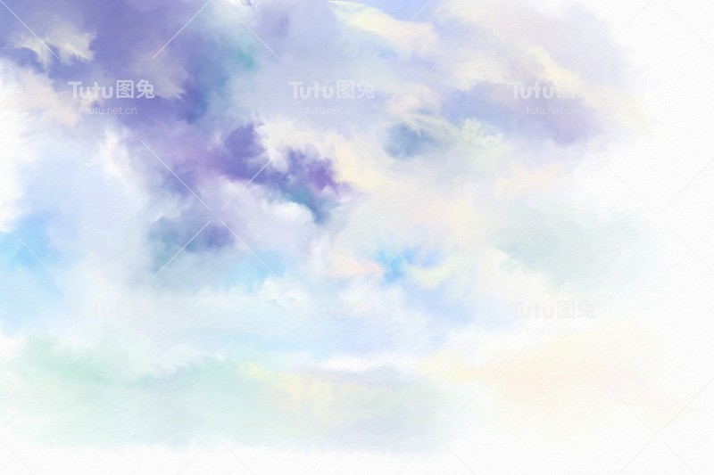 画过的夏日阴天