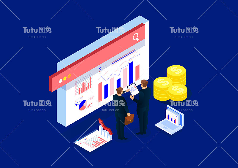商业分析，两个商人分析网页数据