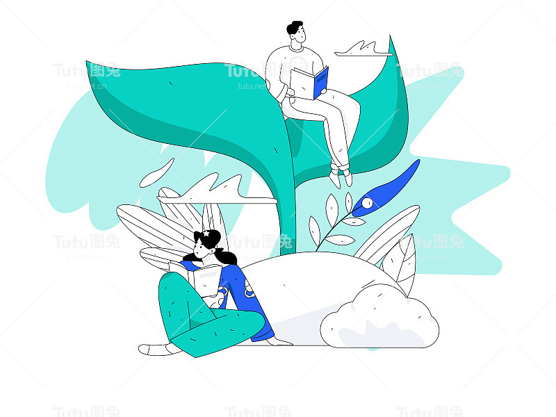 二十四节气:立春、下雨、惊蛰、春风、清明、谷雨，平面人物矢量概念操作手绘插画