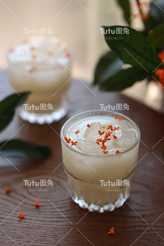 桂花酸奶饮料