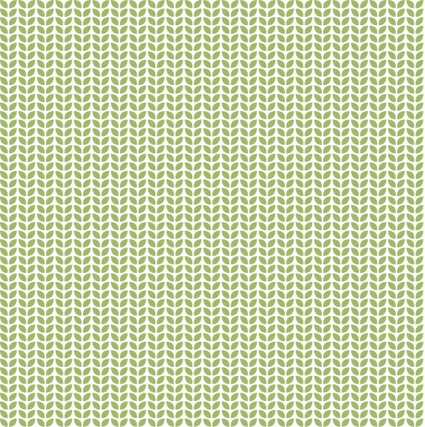 无缝模式与绿色生态叶片