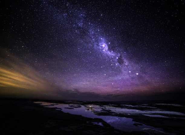 大洋之路夜景银河