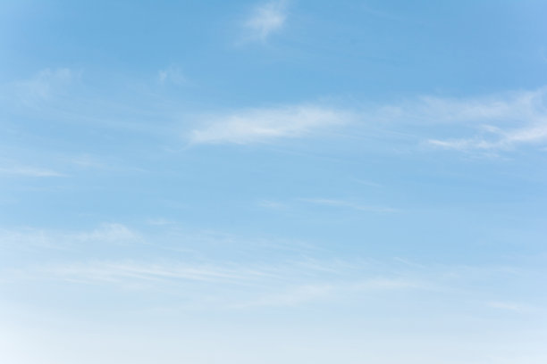 蓝色的天空