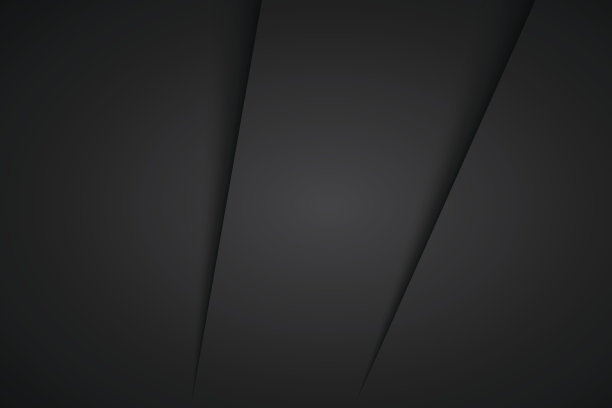 黑色抽象背景，矢量插图