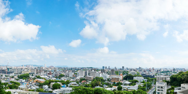 福冈市的景观