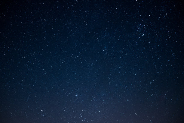 夜晚星空，太空背景