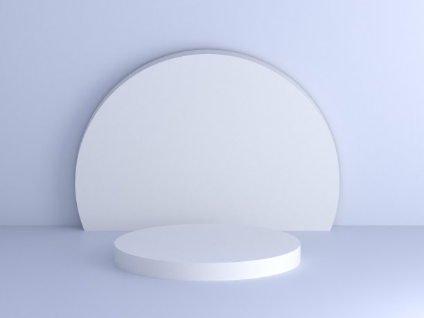 抽象的白色组成