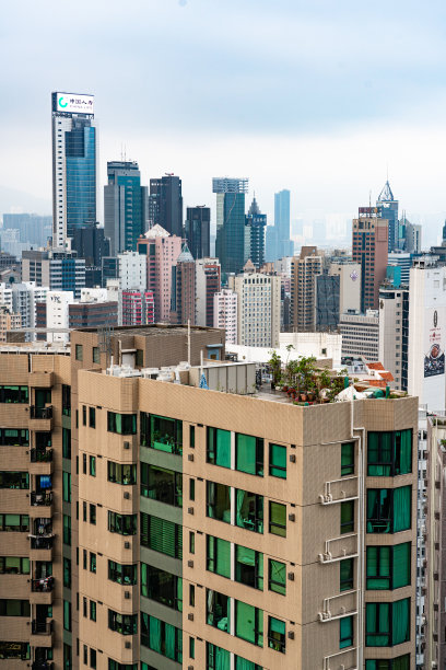 高密度居住在香港湾仔