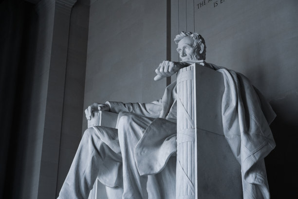 华盛顿特区的林肯纪念堂