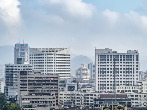 中国小城市的高层住宅建筑