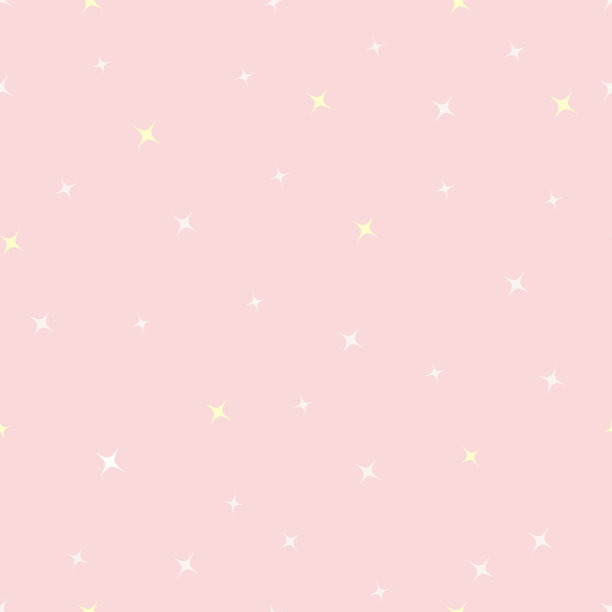 节日背景，星星无缝图案。矢量插图。