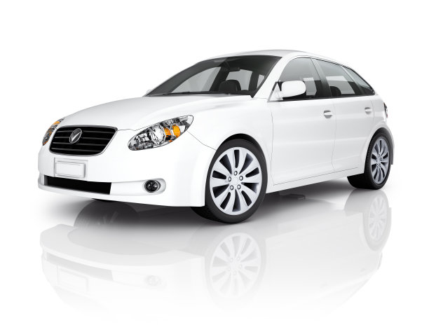 白色的豪华车